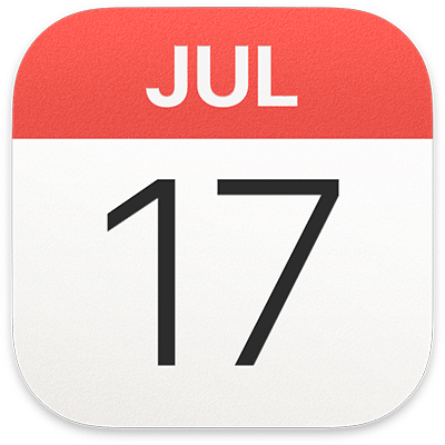 best calendar app: apple calendar