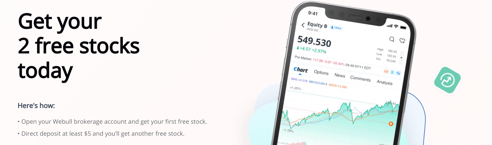 Webull free stocks